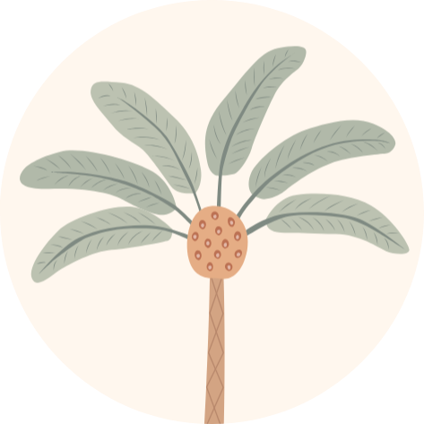 Giraf met grote broer en baby - Voorkant