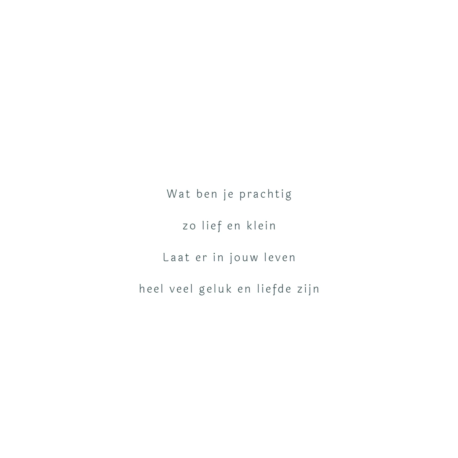 Giraf met grote broer en baby - Binnenkant - Left