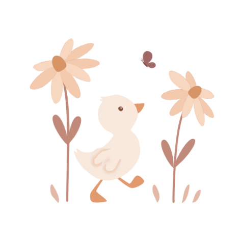 Eendjes met initiaal