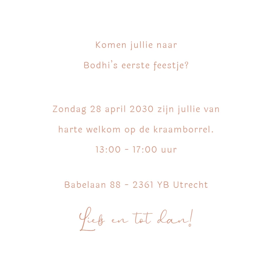 Eendjes met initiaal - Terug