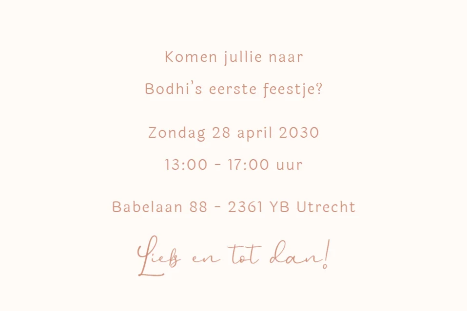 Eendjes met initiaal - Terug