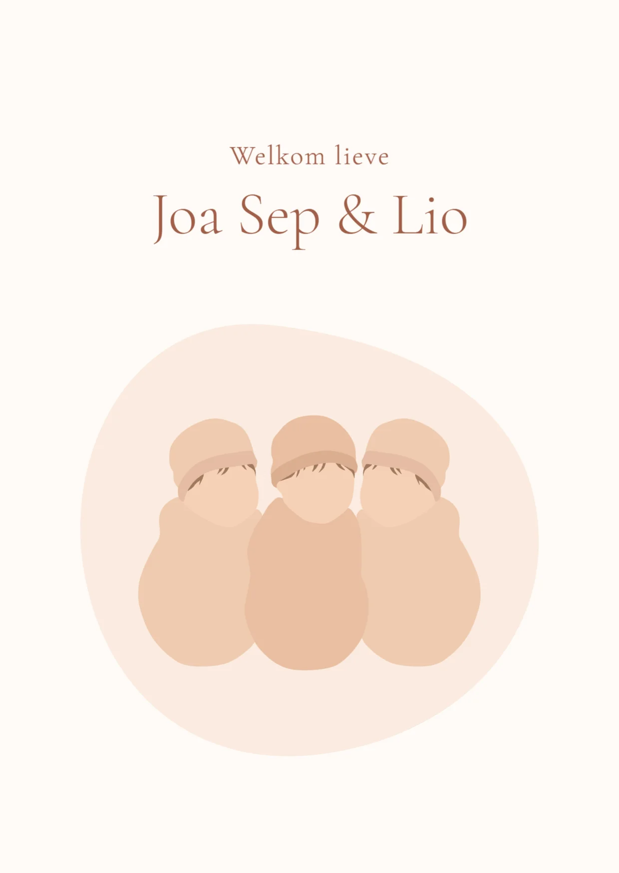 Illustratie Drieling