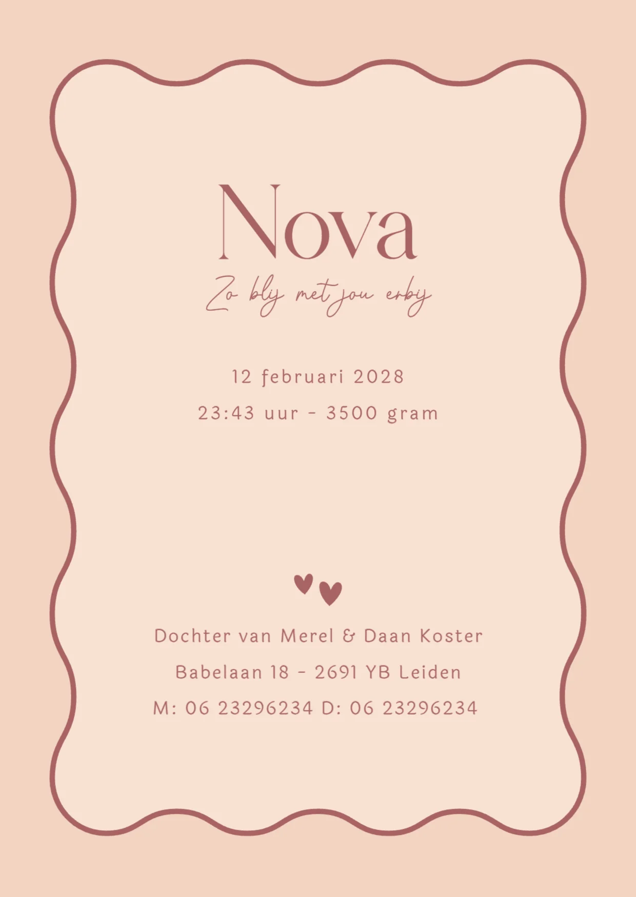 Color blocking binnenkant