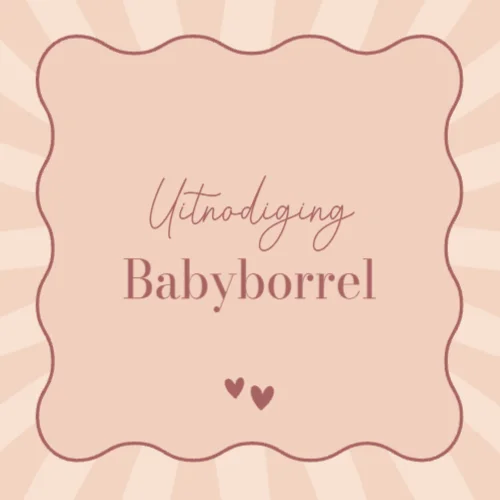 Babyborrelkaart
