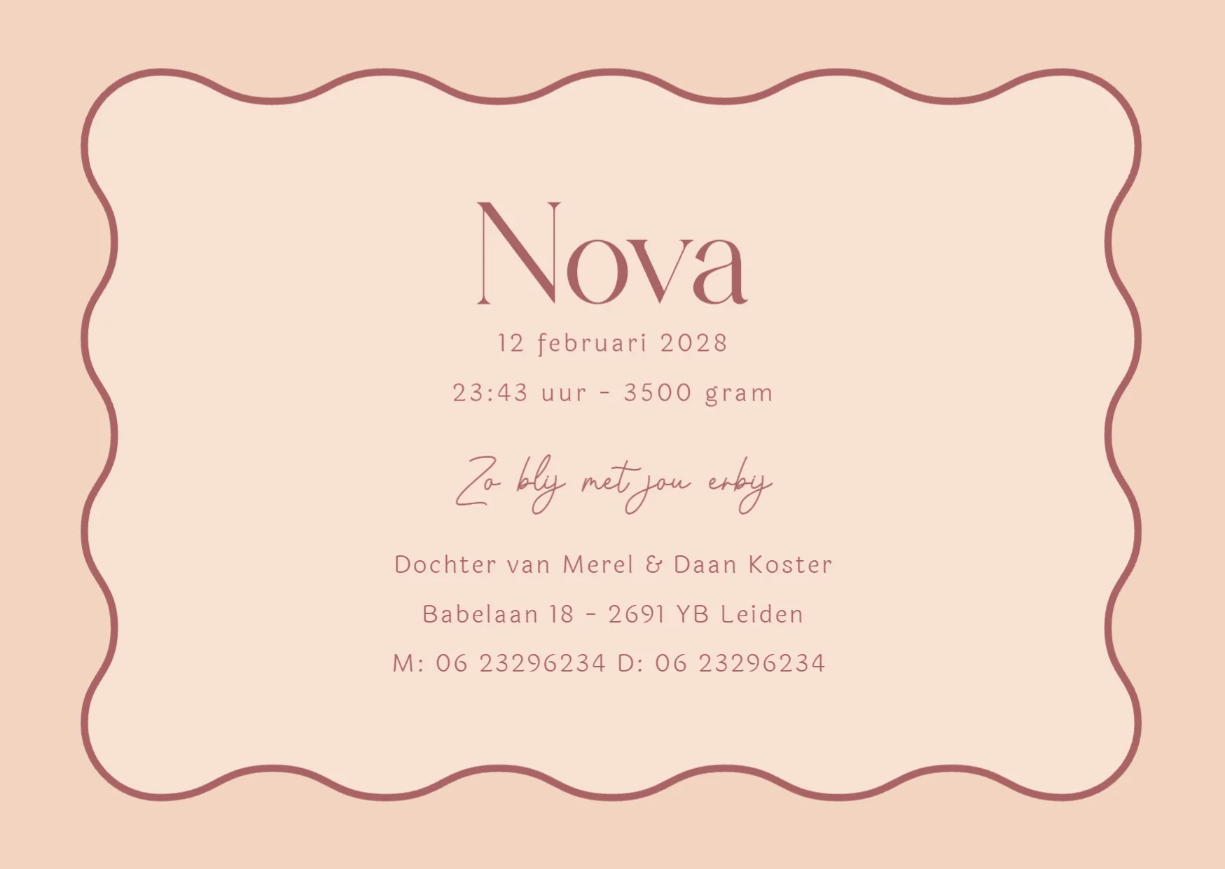 Color blocking - Terug