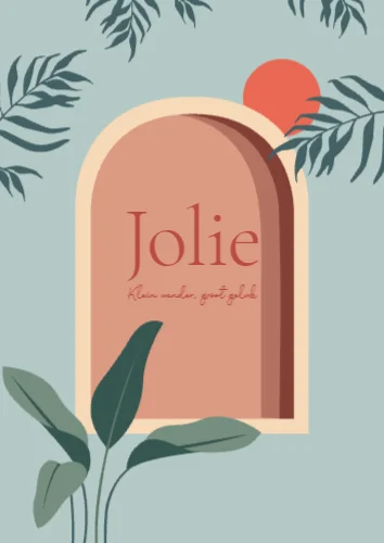 Staande enkele kaart