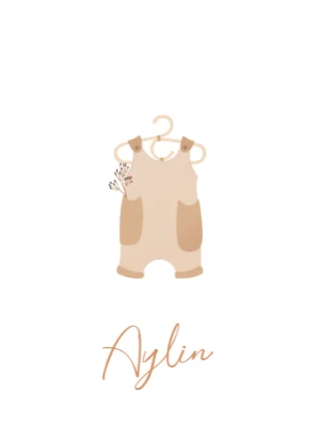 Staande enkele kaart