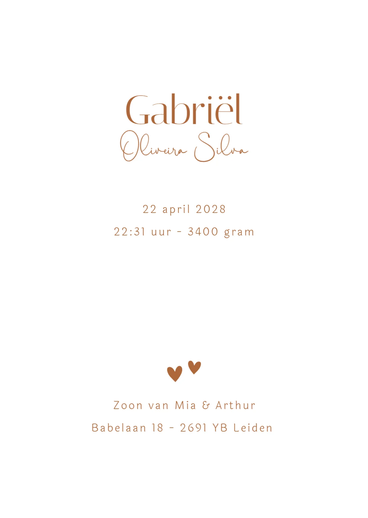 Slapende Baby met Knuffelbeer - Terug