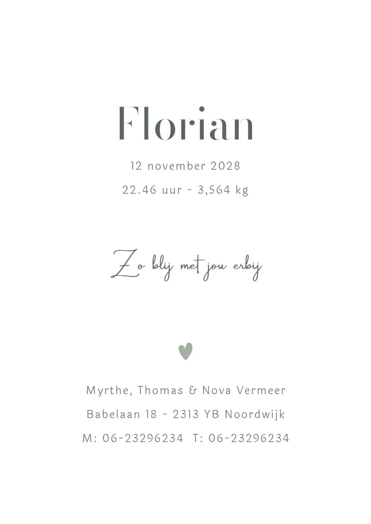 Florian in Groene Letters binnenkant