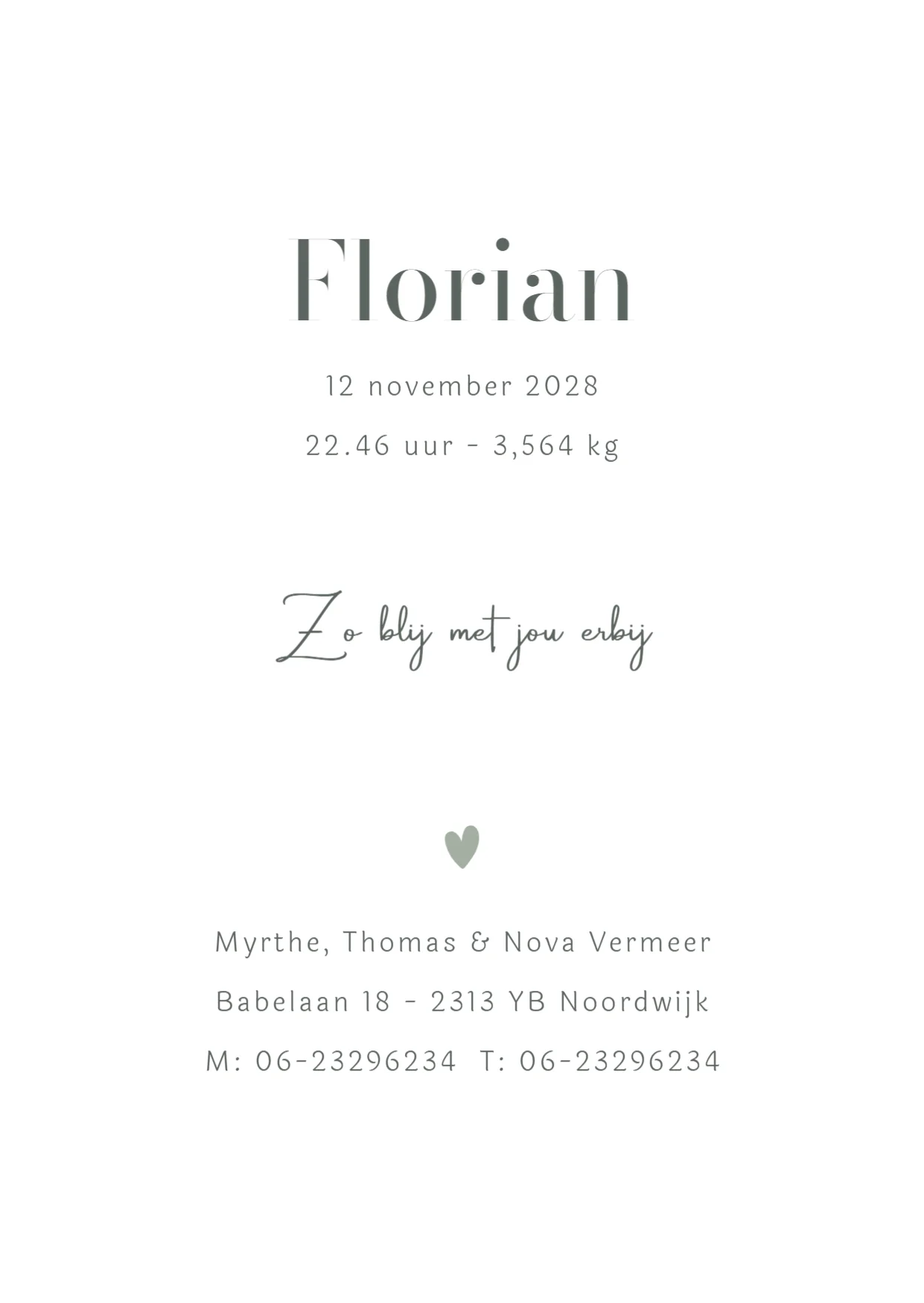 Florian in Groene Letters - Terug