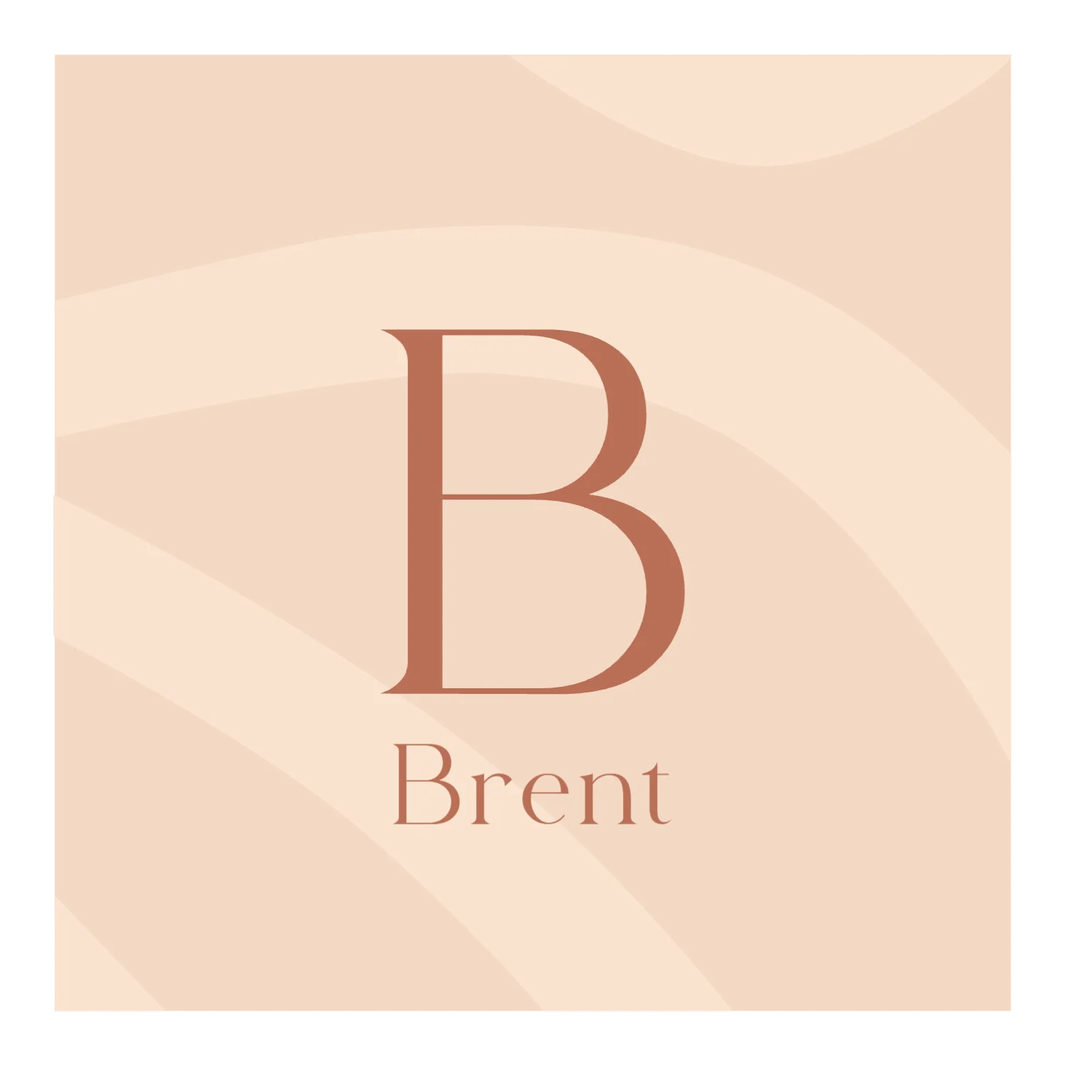 Grote Letter B Brent