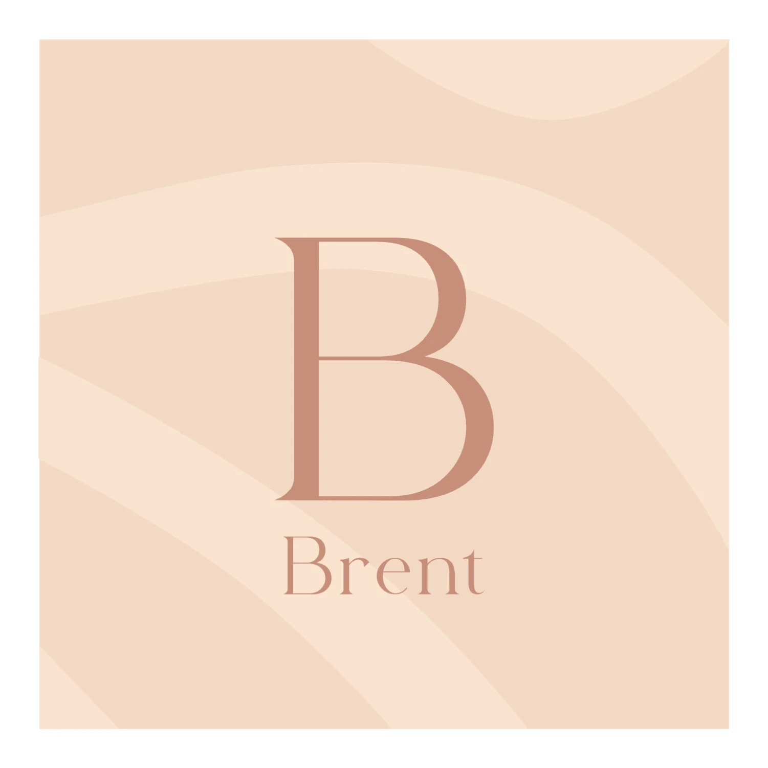 Grote Letter B Brent