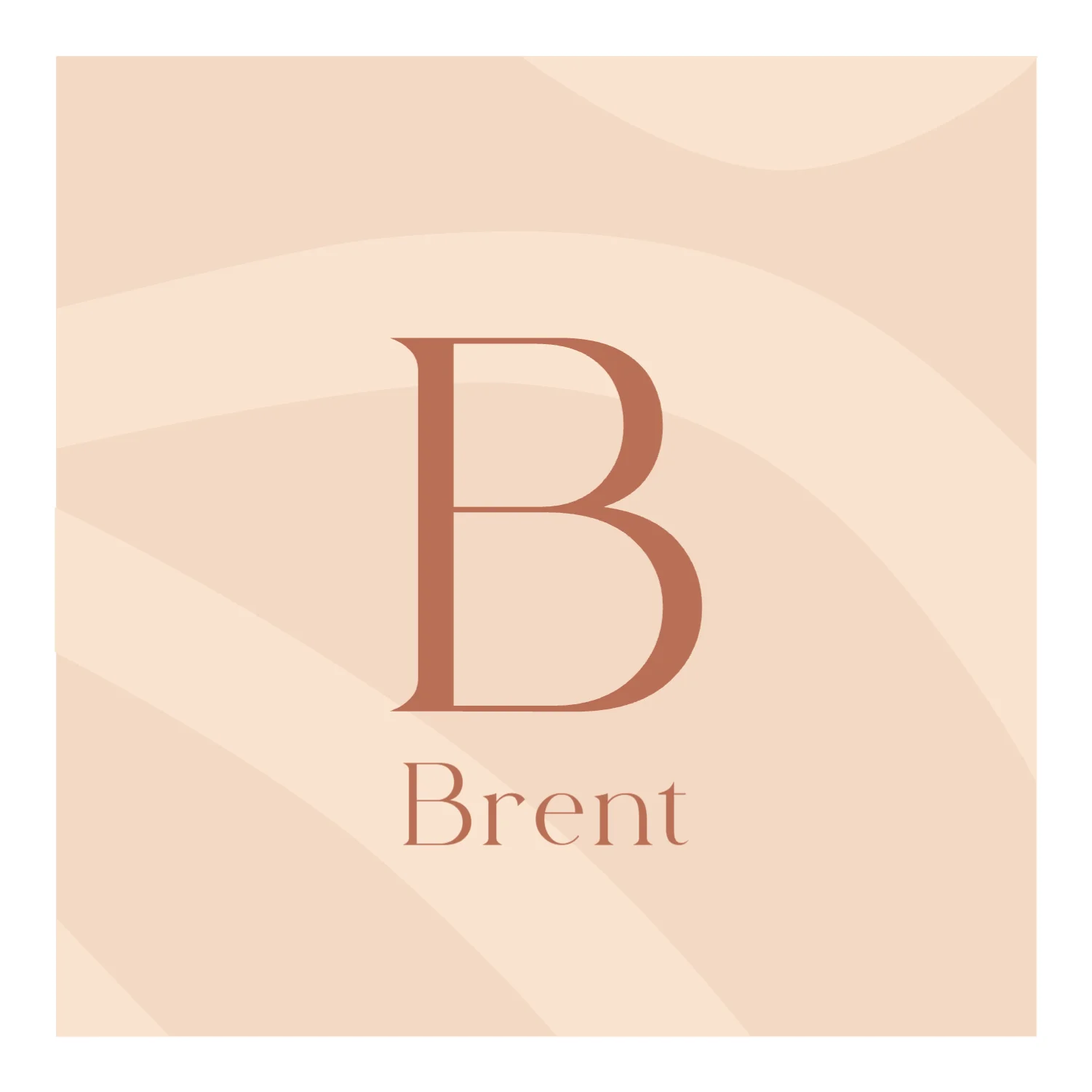 Grote Letter B Brent