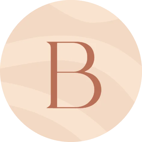 Grote Letter B Brent - Voorkant