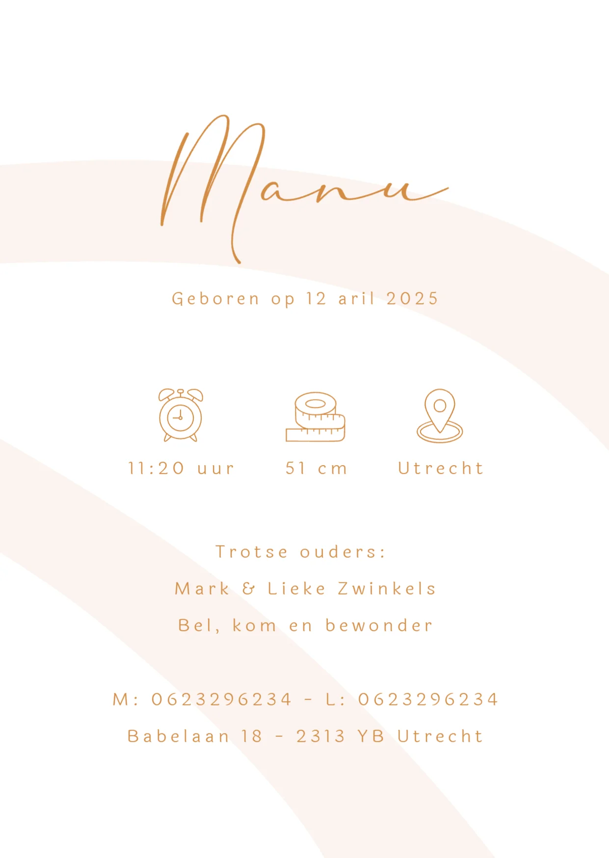 Hello met Abstracte Vormen - Terug