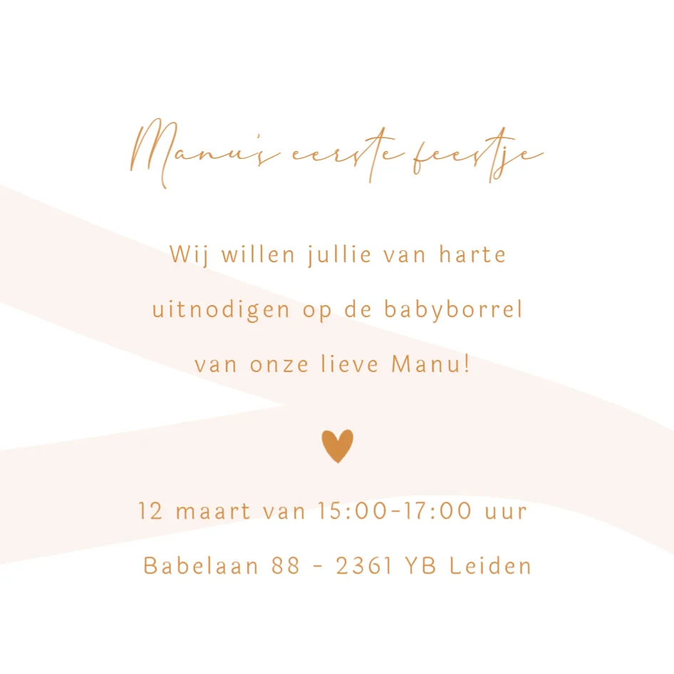 Hello met Abstracte Vormen - Terug