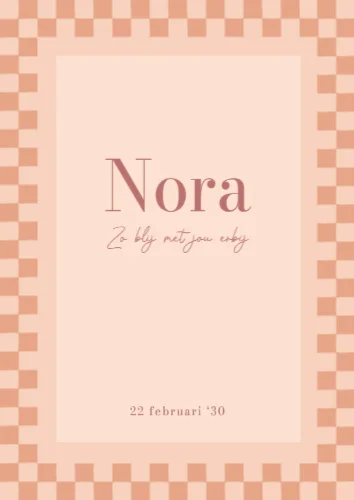 Staande enkele kaart