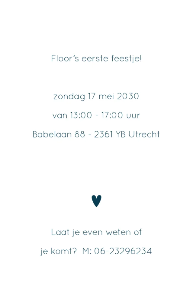 Abstracte Vormen met Hartjes - Terug