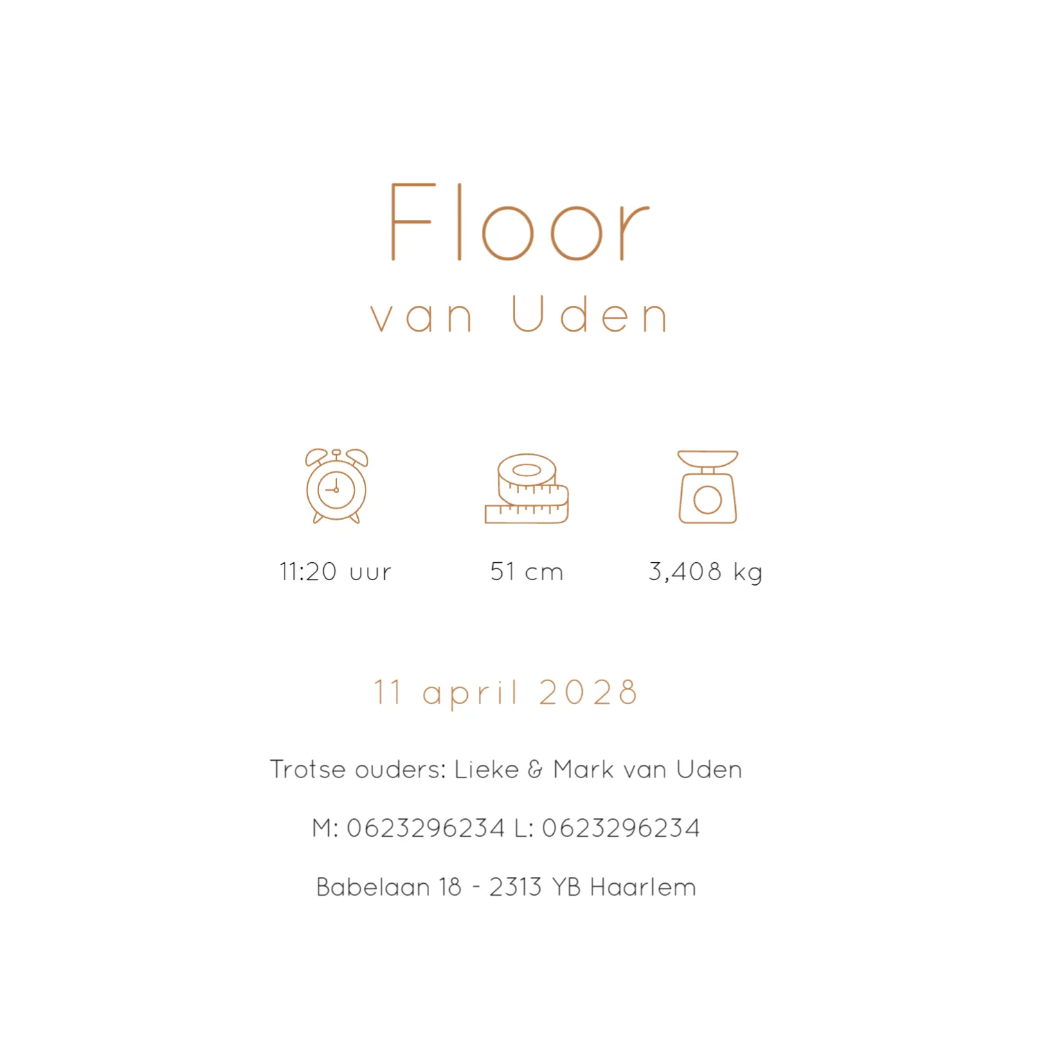 Abstracte Vormen met Hartjes binnenkant