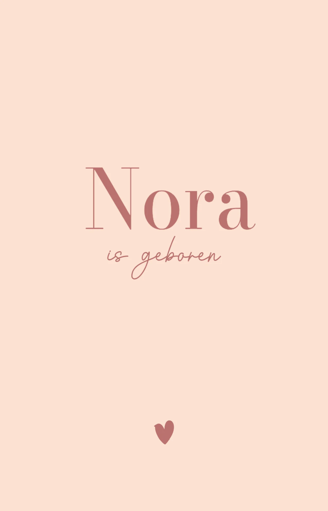 Nora Geblokt Roze Frame