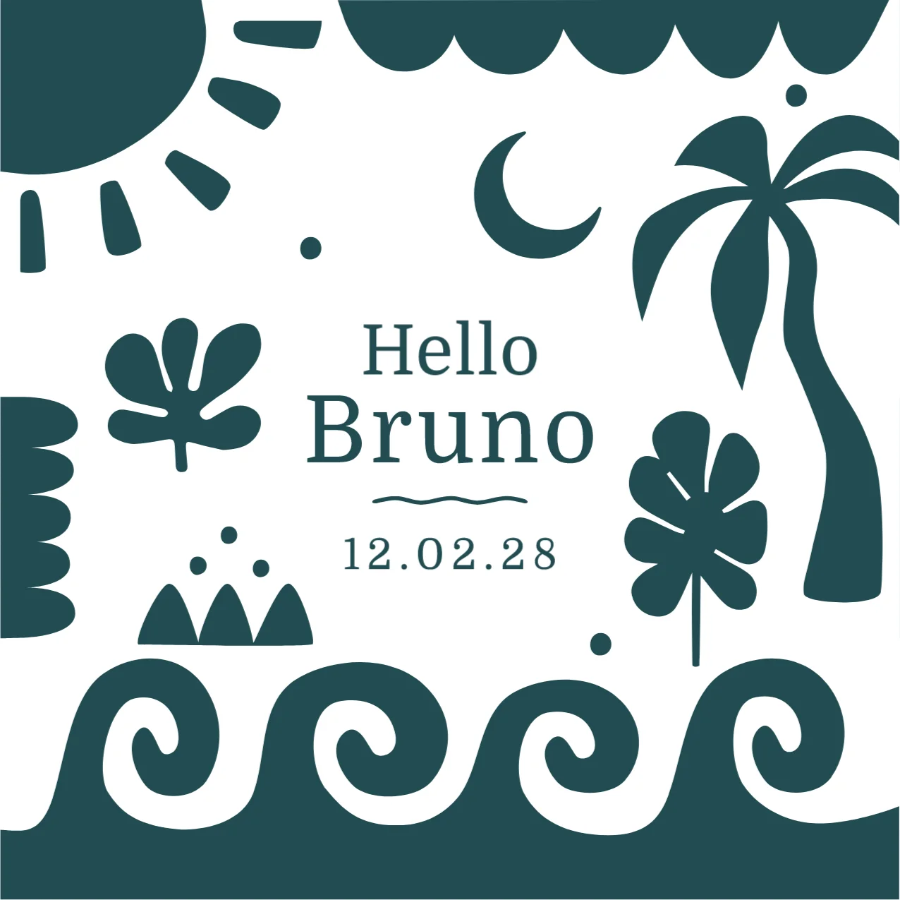 Bruno Tropische Zomer Elementen - Terug