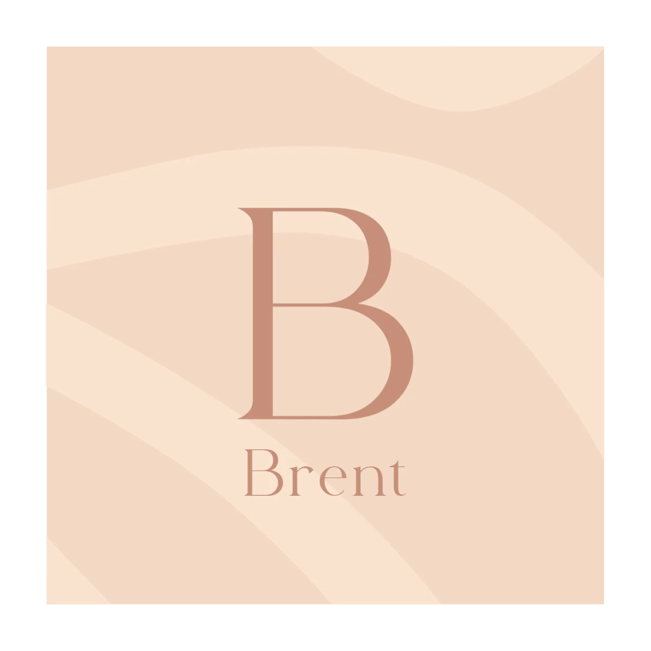 Grote Letter B Brent