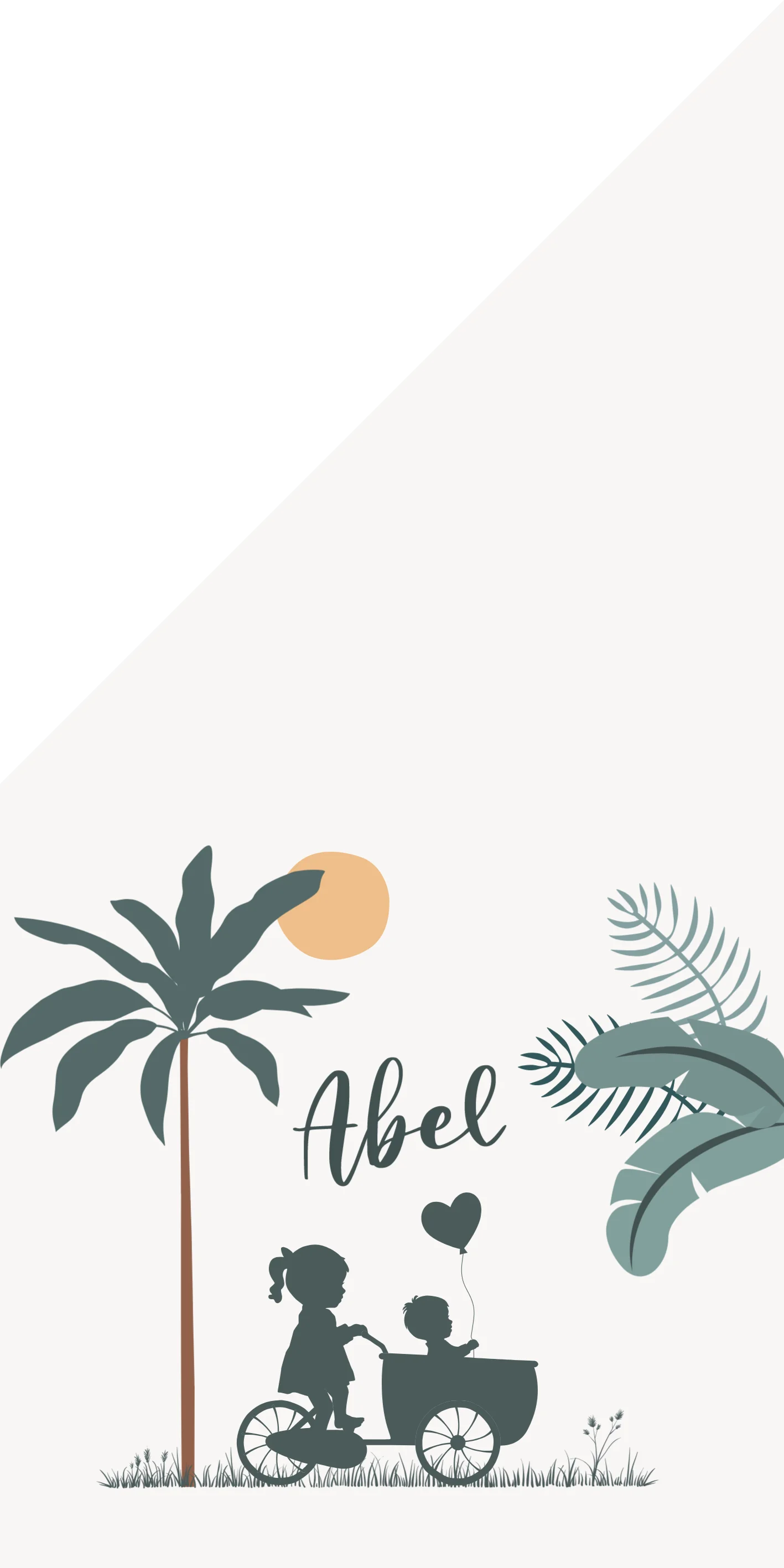 Grote zus met broertje in bakfiets