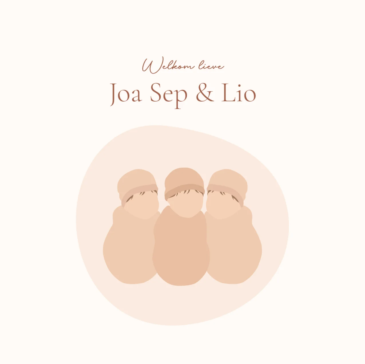 Illustratie Drieling - Terug