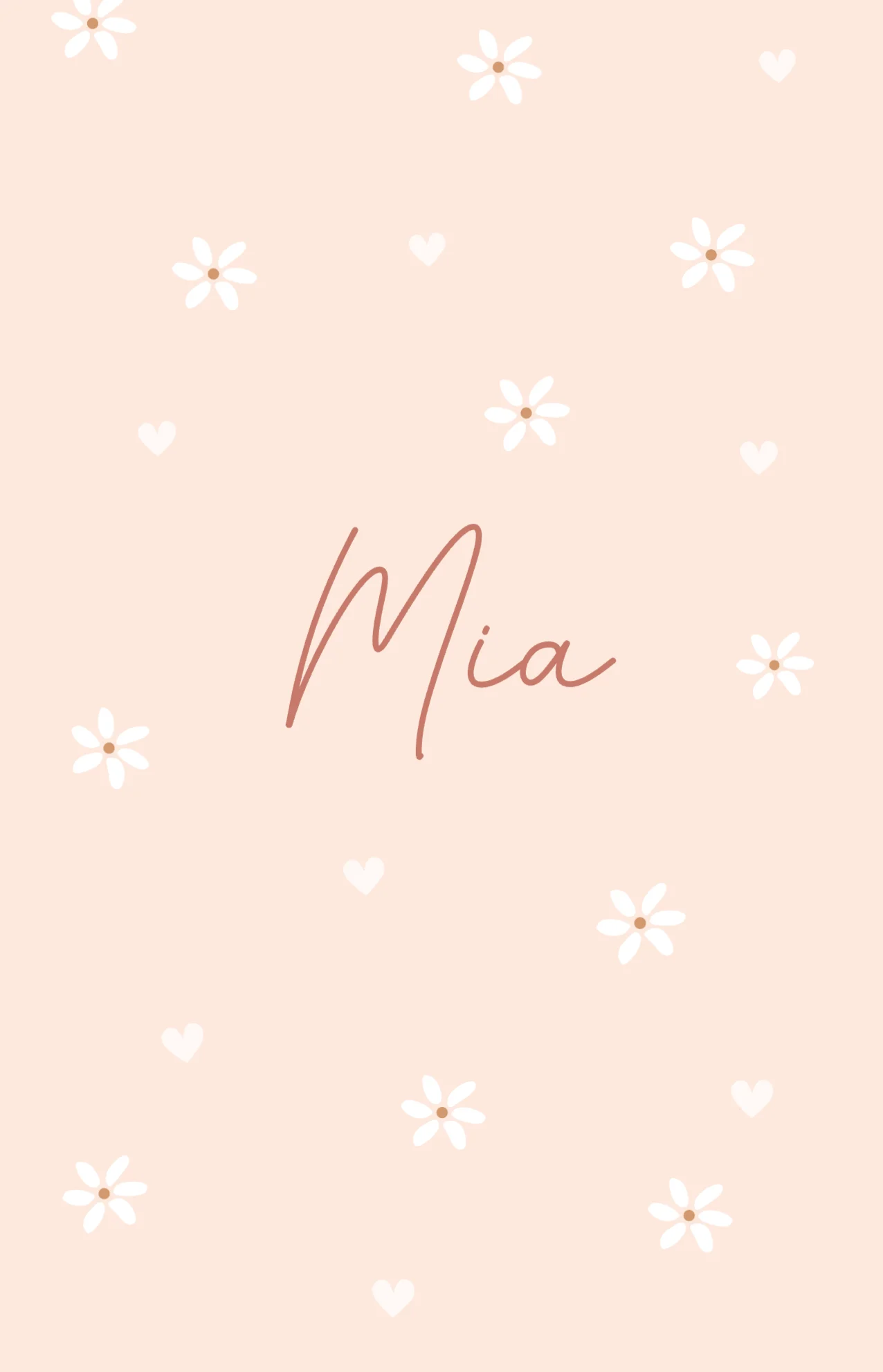 Bloemetjes en hartjes