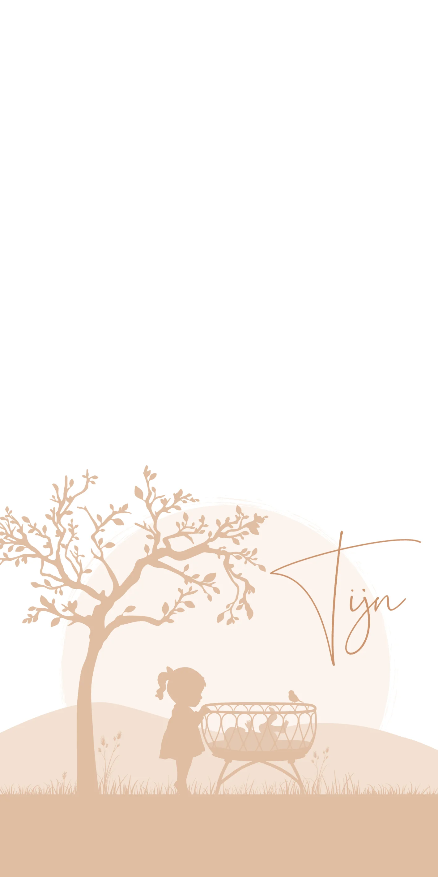 Silhouet grote zus - Terug