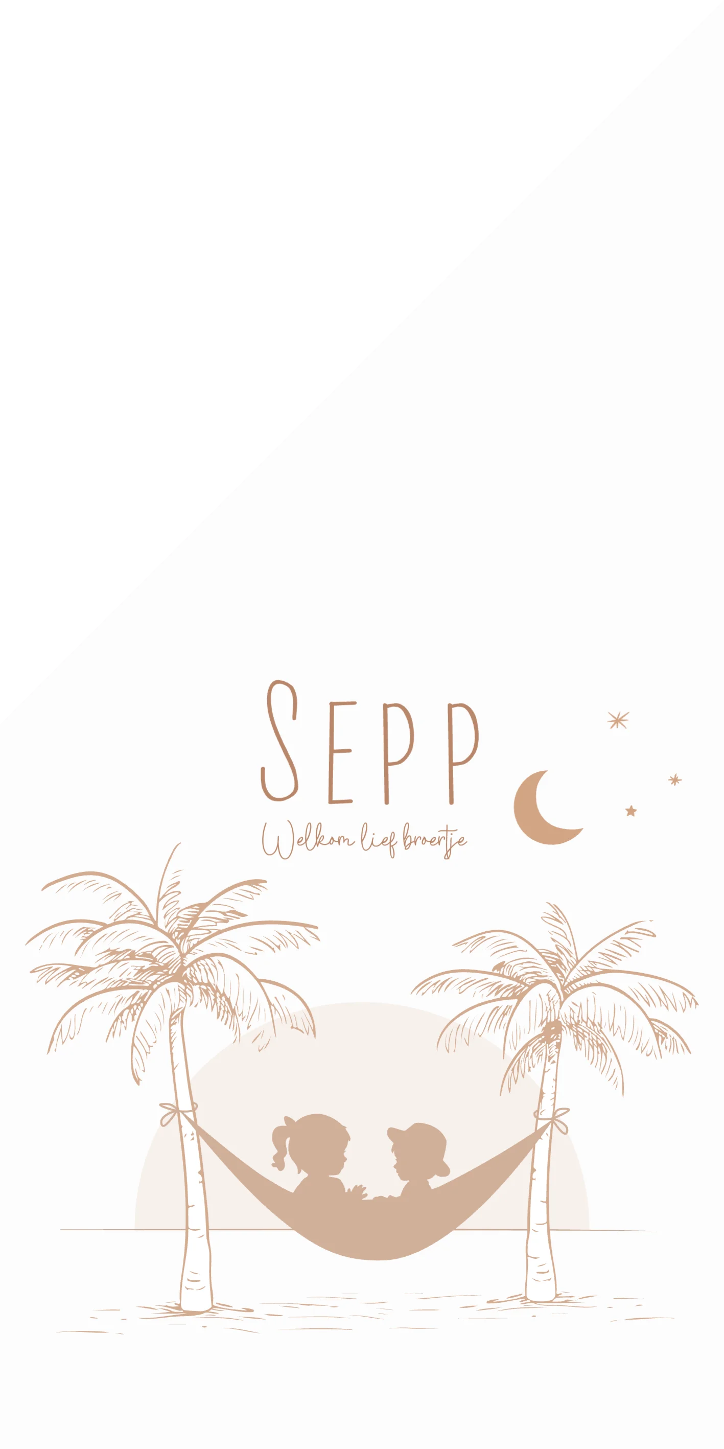 Silhouetjes hangmat - Voorkant