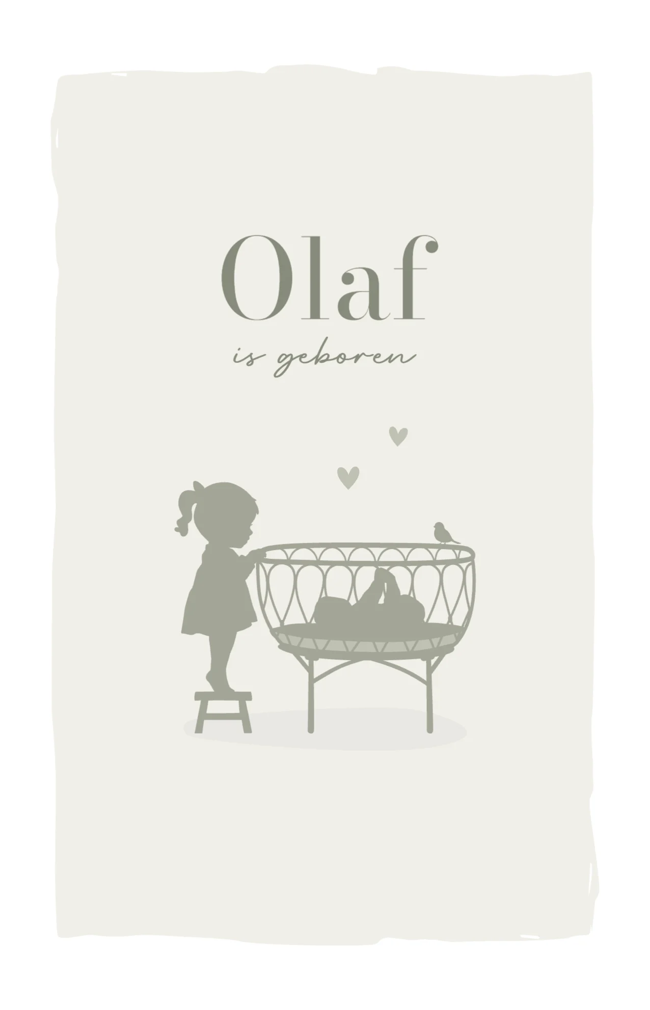 Silhouet grote zus