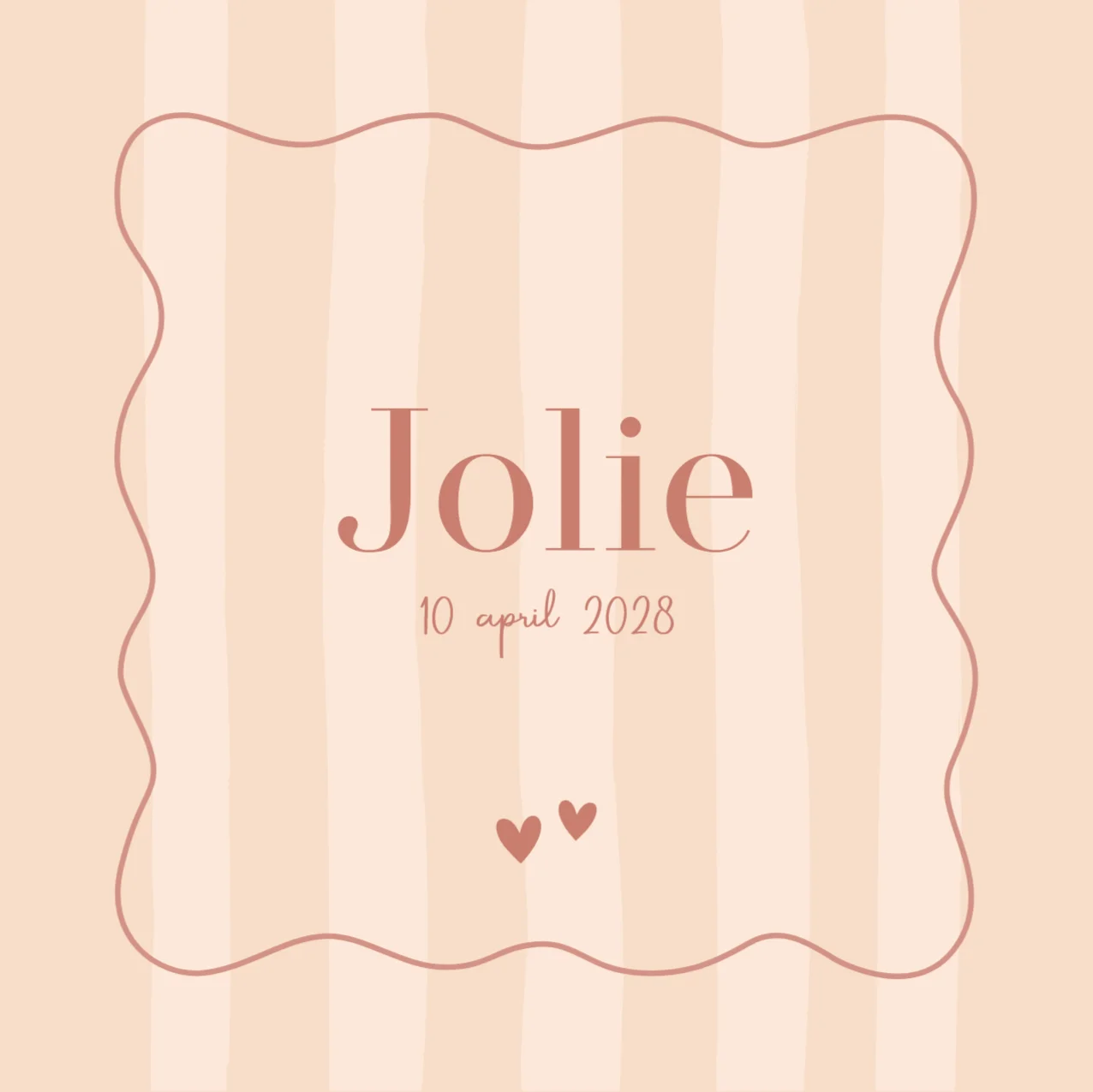 Streepjes met kader - Terug