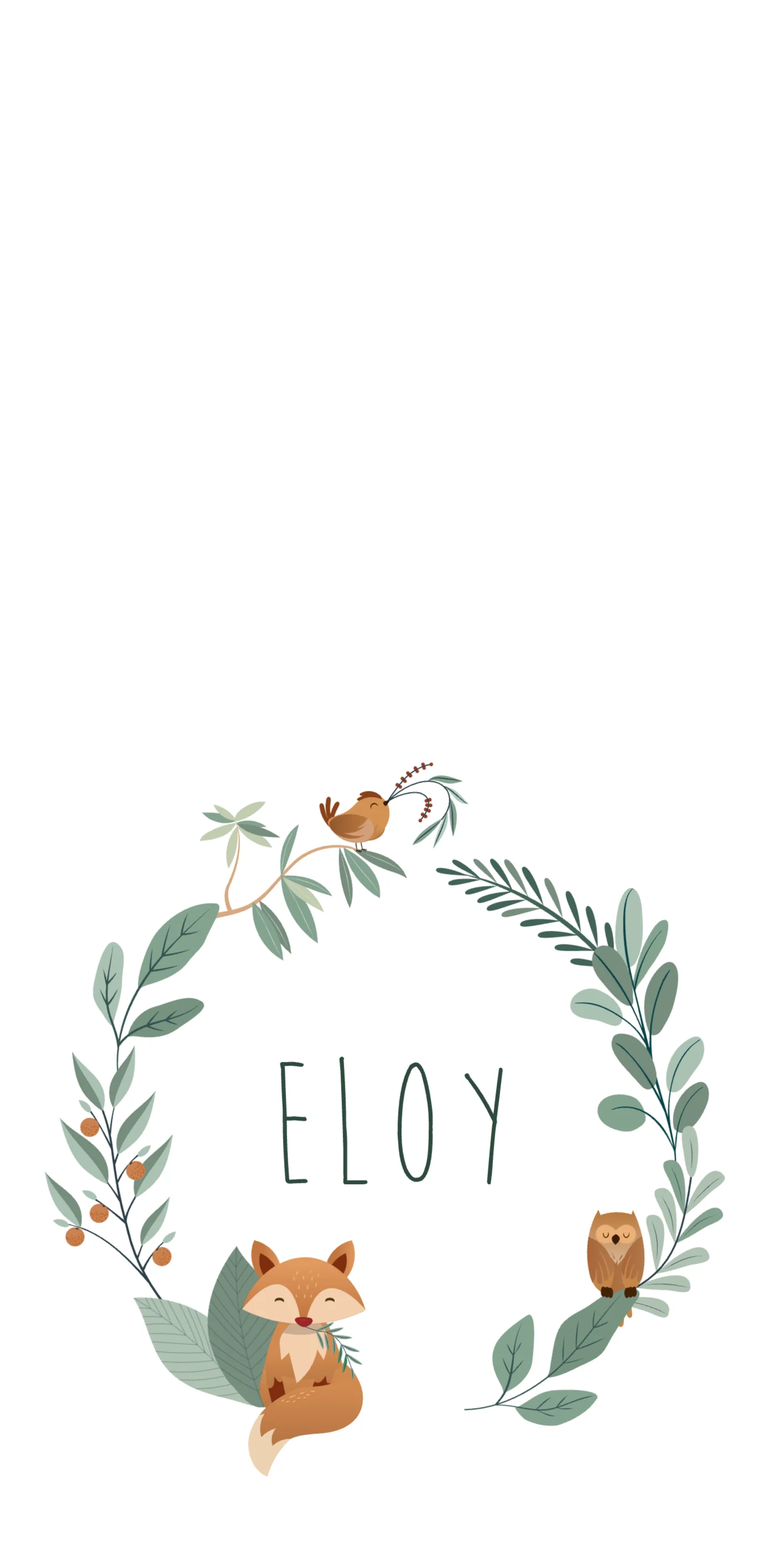 Vosje met vogels - Terug