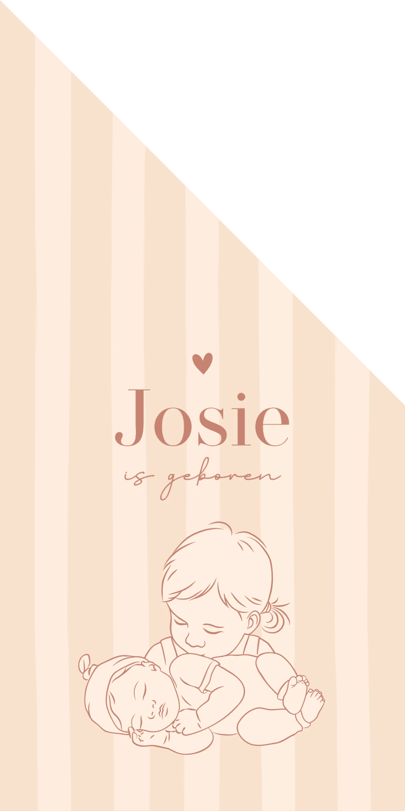 Zusje met baby - Terug