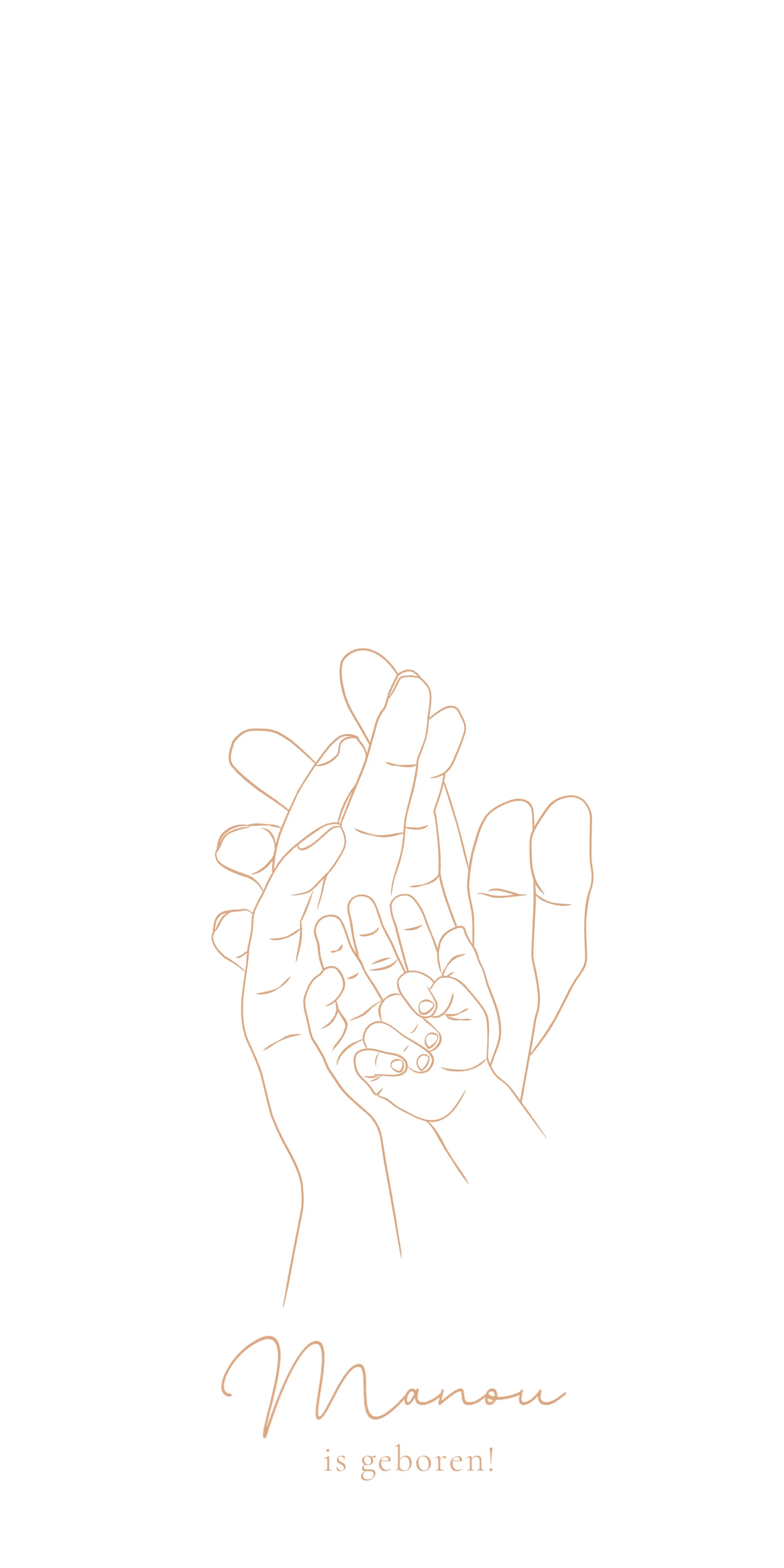 Lijntekening handen