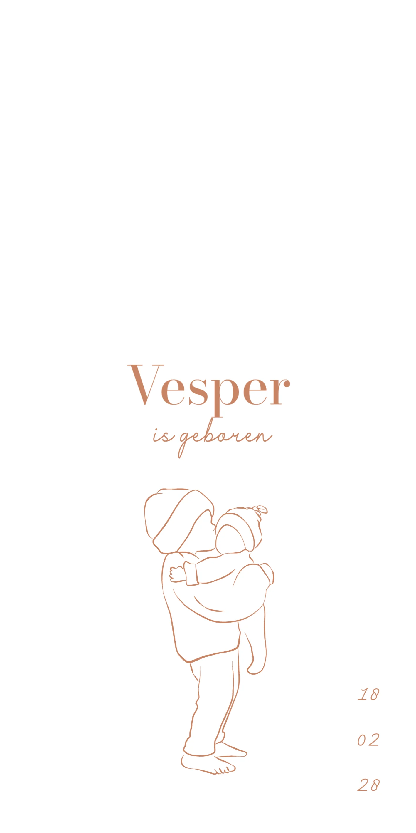 Trotse broer met baby - Terug