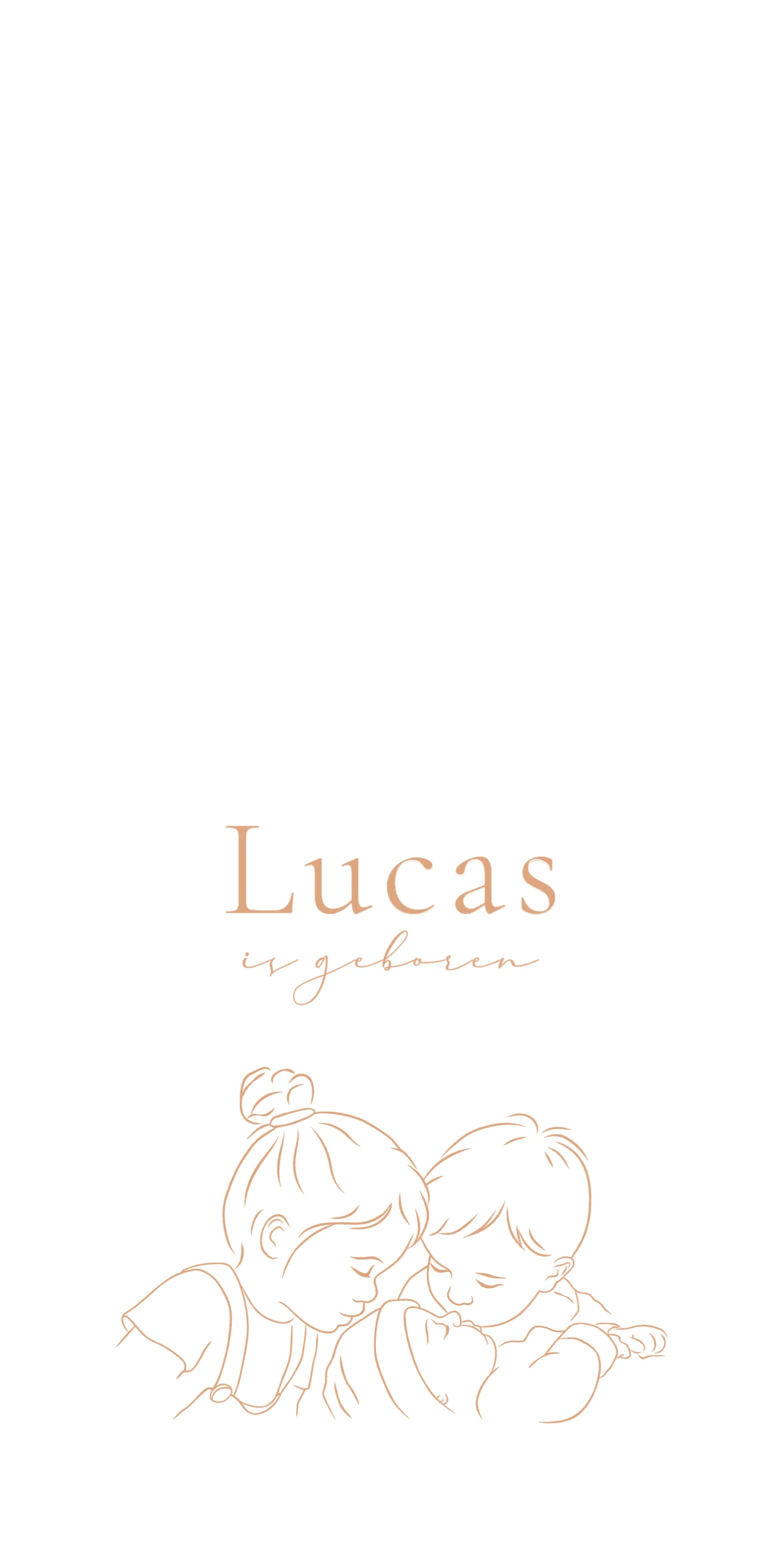 Derde kindje met grote zus en broer