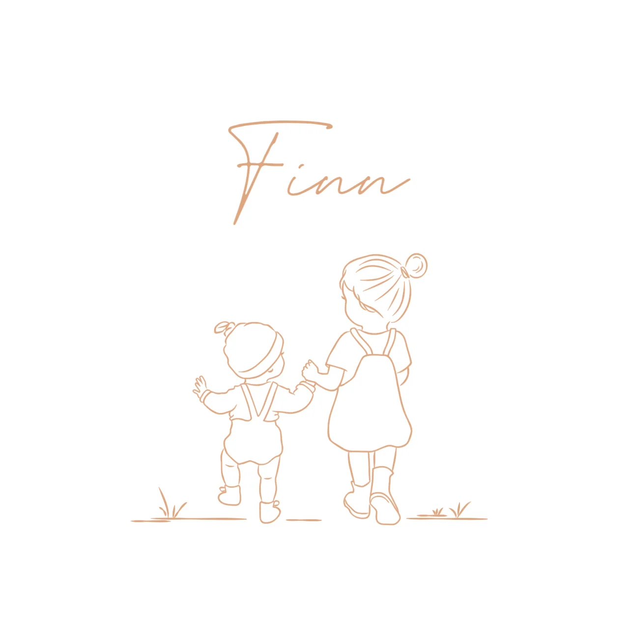 Kindjes hand in hand