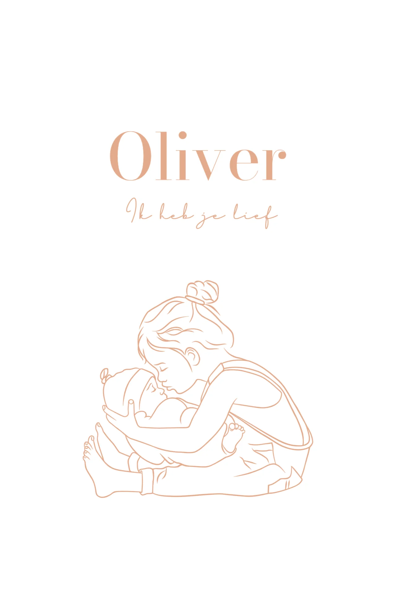 Zusje met baby - Terug