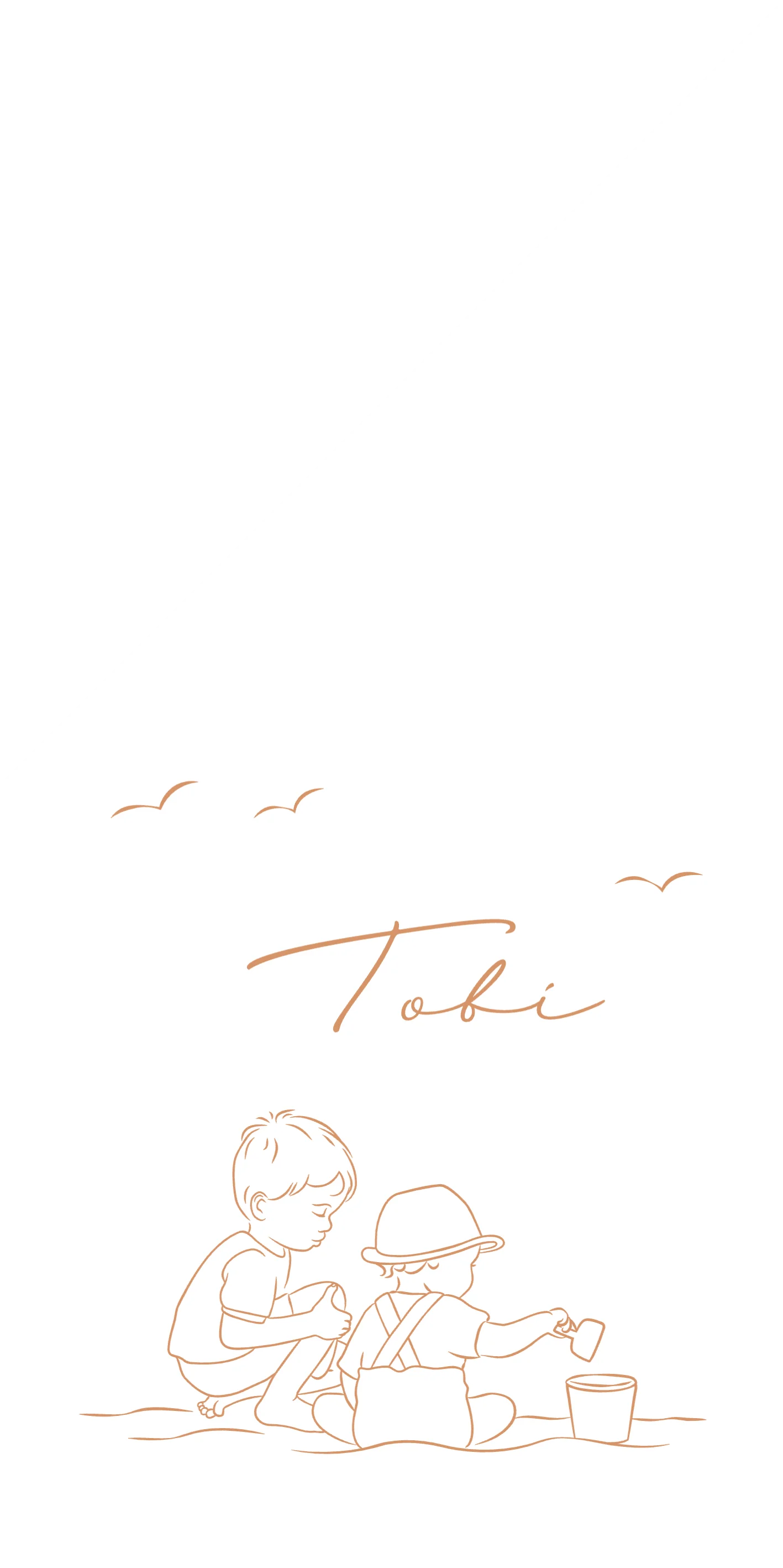 Kindjes op het strand