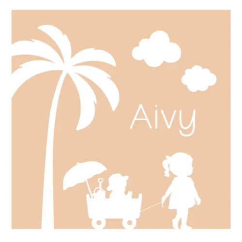 Vierkante gevouwen kaart