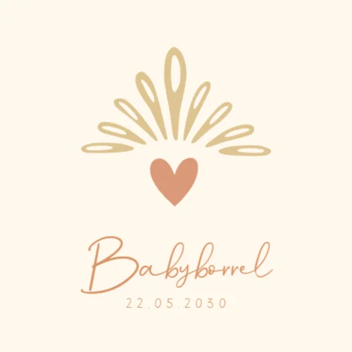 Babyborrelkaart