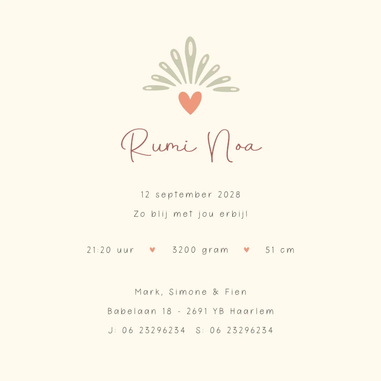 Boho Hartje binnenkant