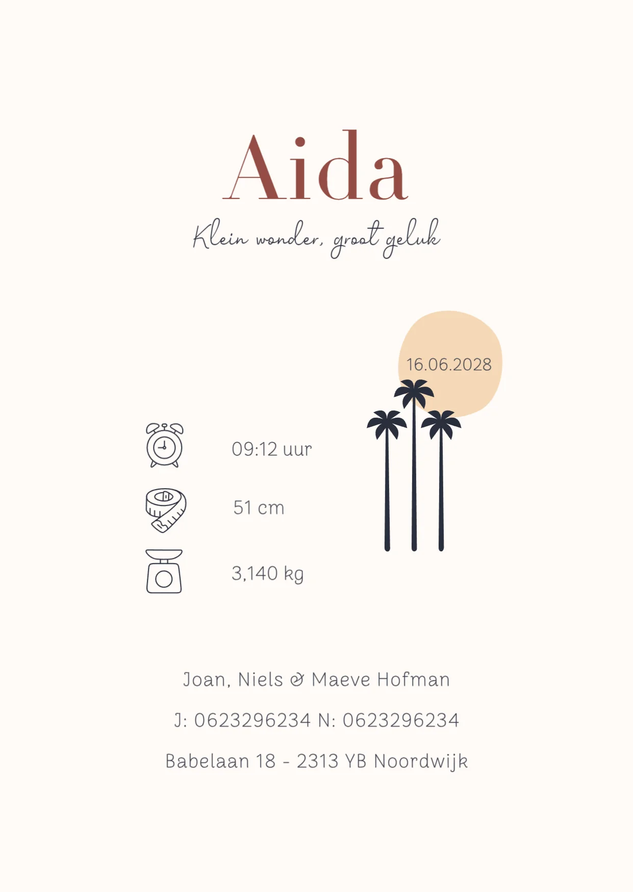 Staande enkele kaart Silhout zusjes landschap - Terug