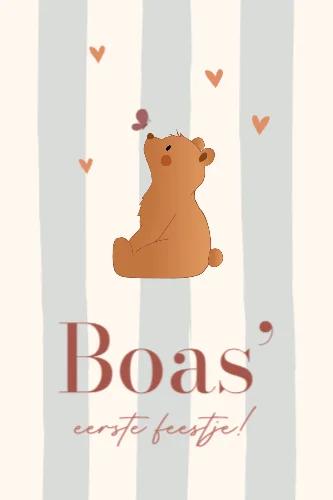 Babyborrelkaart