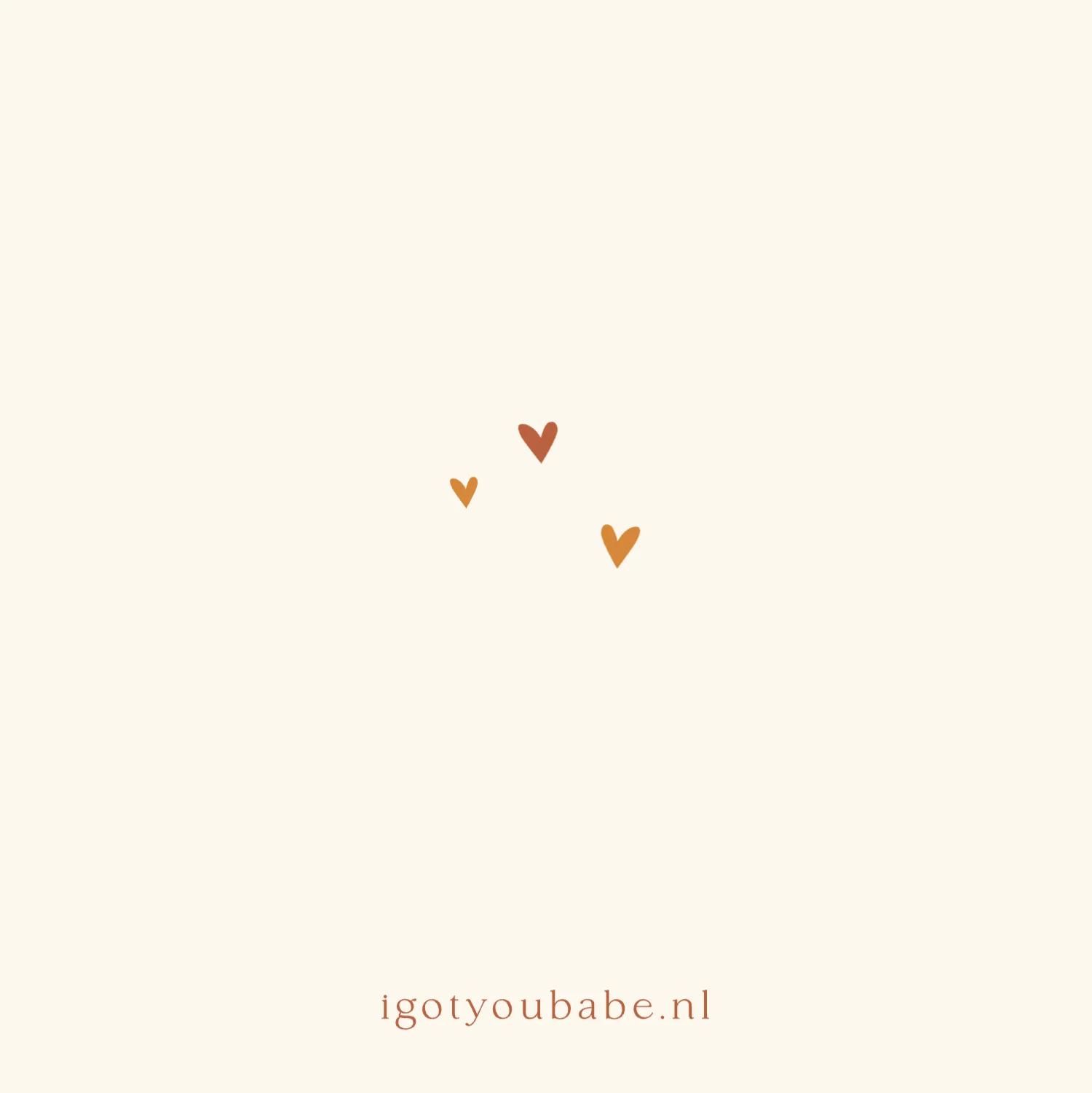 Vierkante gevouwen kaart Geboortekaartje herfst grote broer hartjes - Terug