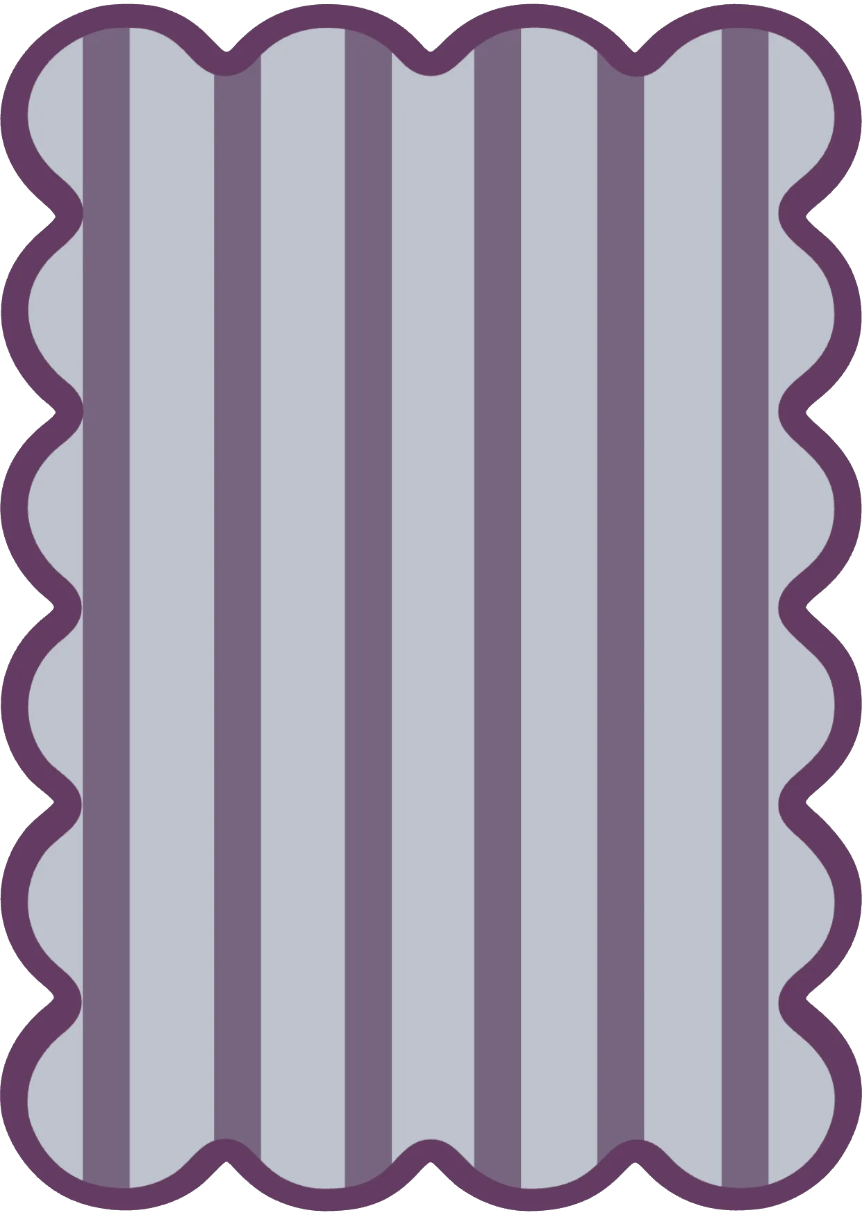 met ovaal label