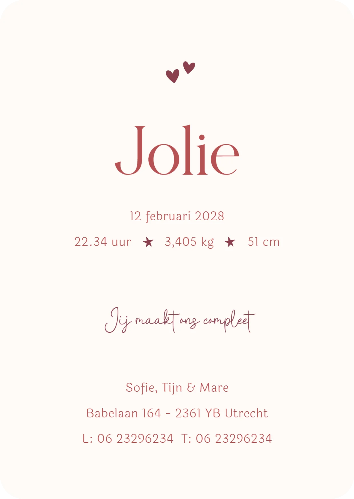 Staande enkele kaart Silhouet zusjes in boogvorm - Terug